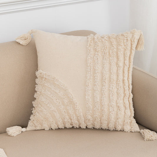 Amara Beige Cushion Cover