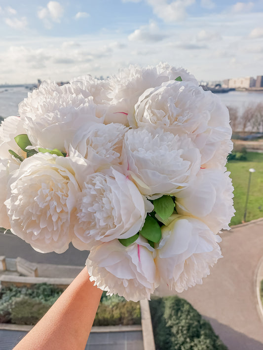 Romantic Silk Peony Faux Flowers