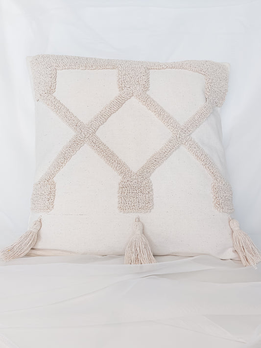Kaya Beige Cushion Cover