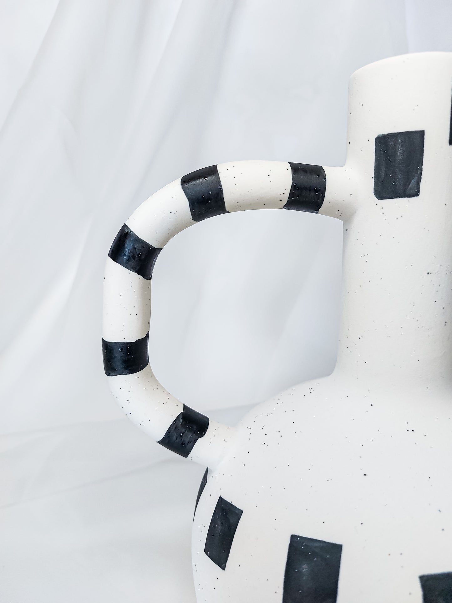 Asha Monochrome Ceramic Vase