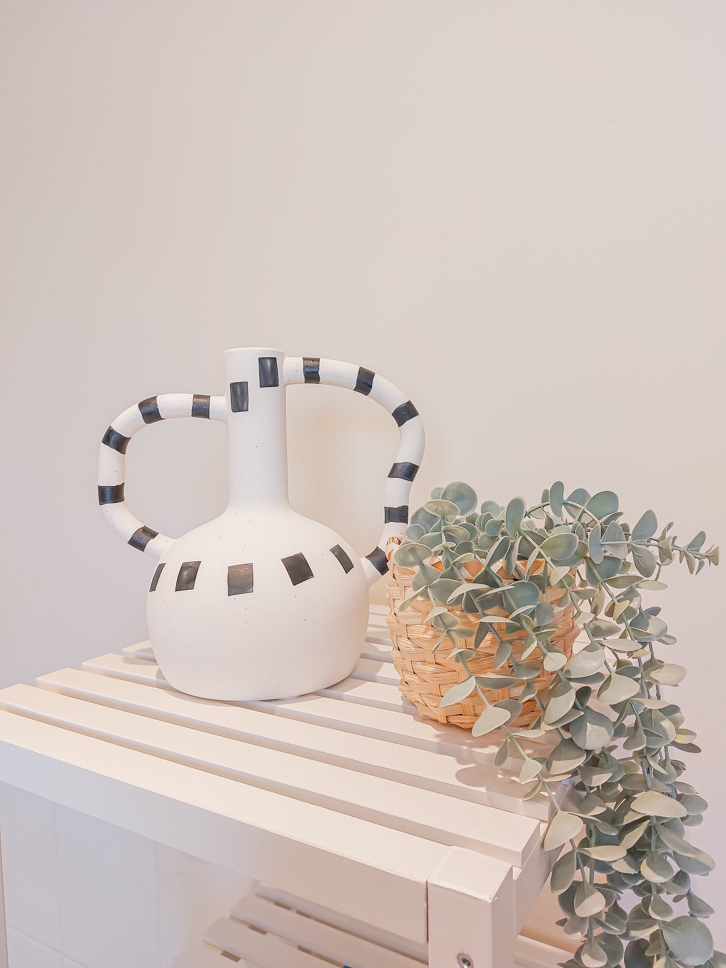 Asha Monochrome Ceramic Vase