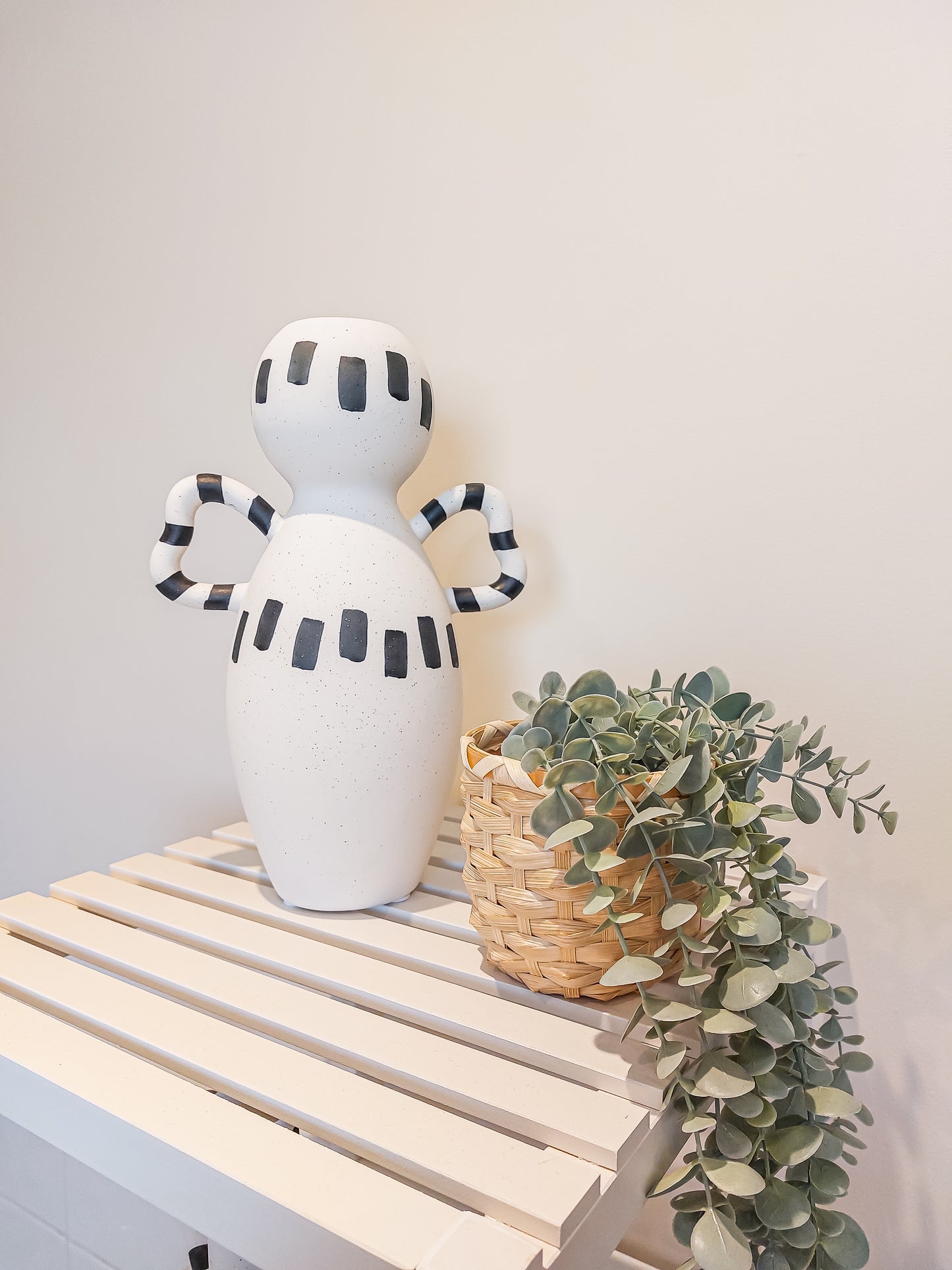 Ife Monochrome Ceramic Vase