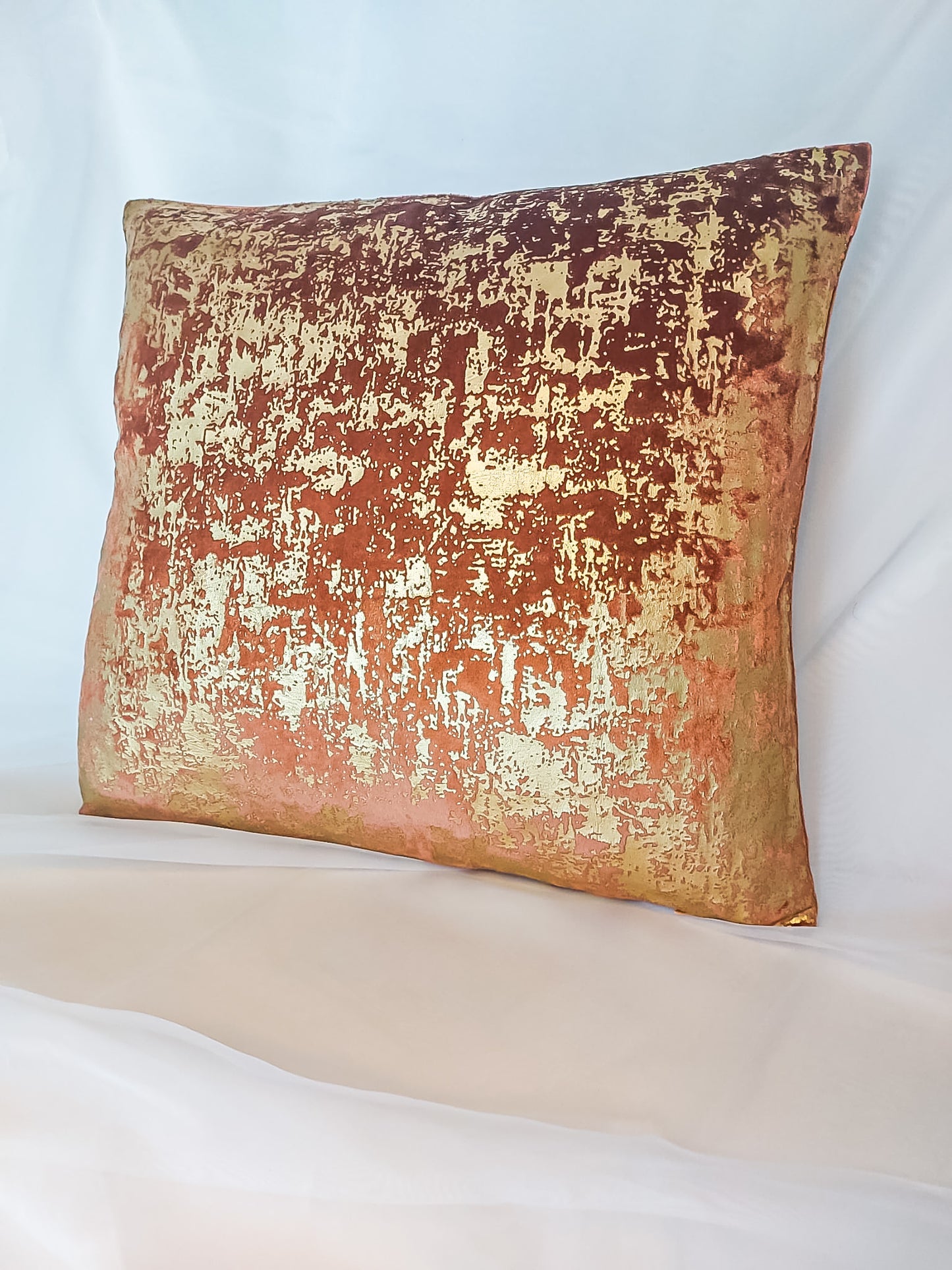 Gold Dust Velvet Cushion Cover