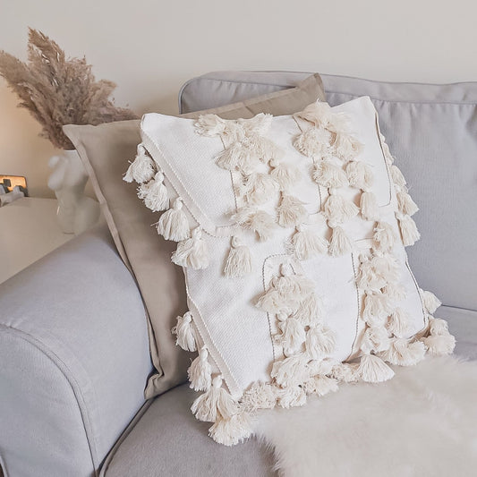 Marli Beige Cushion Cover - Limited Edition