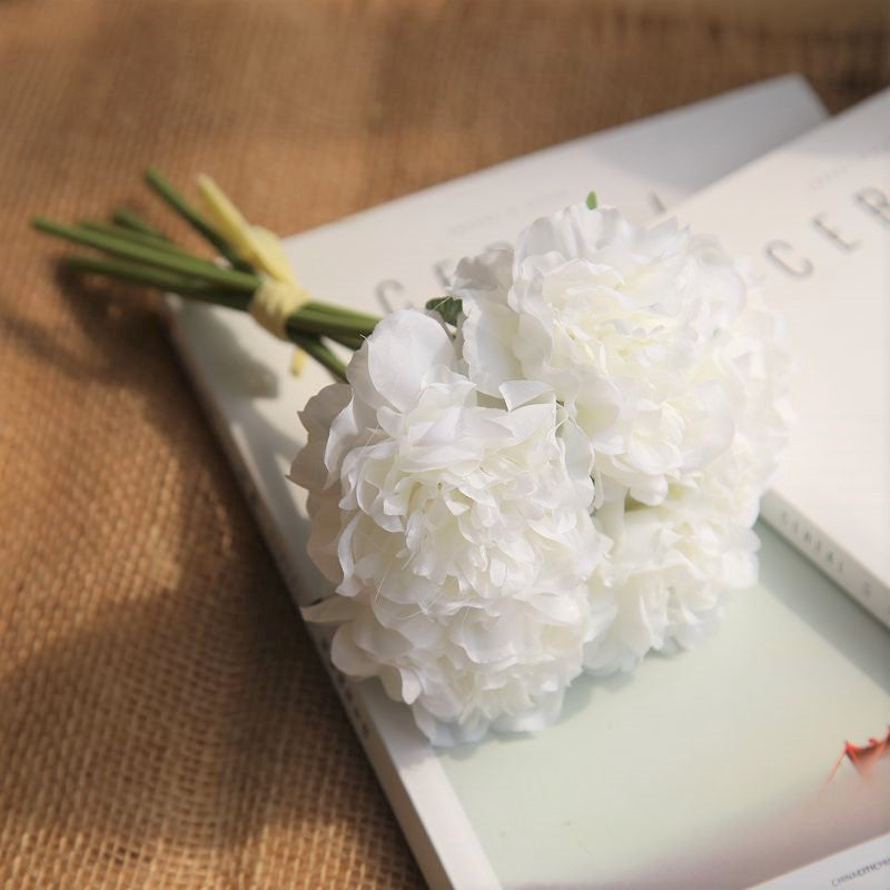 Mini Artificial Silk Peonies