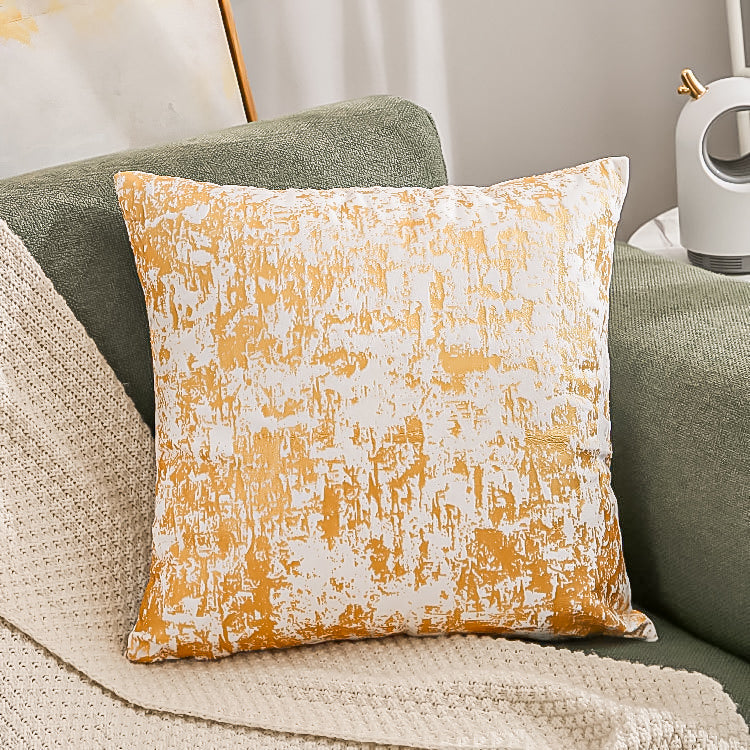 Gold Dust Velvet Cushion Cover