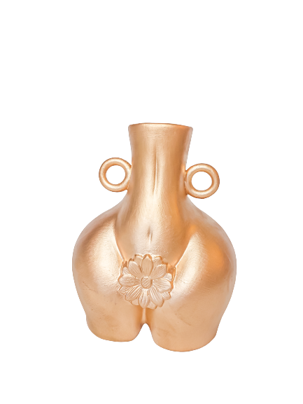 Gold Fertility Body Vase