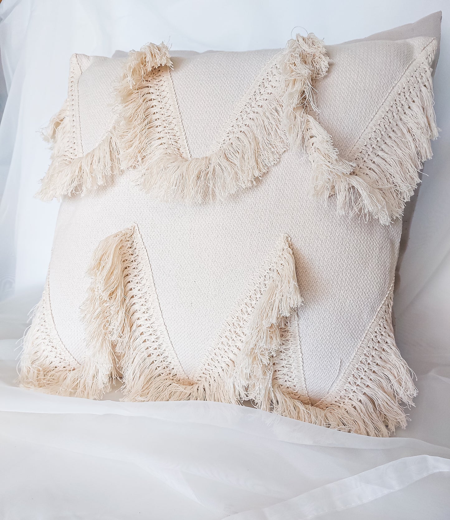 Lola Beige Cushion Cover