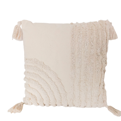 Amara Beige Cushion Cover
