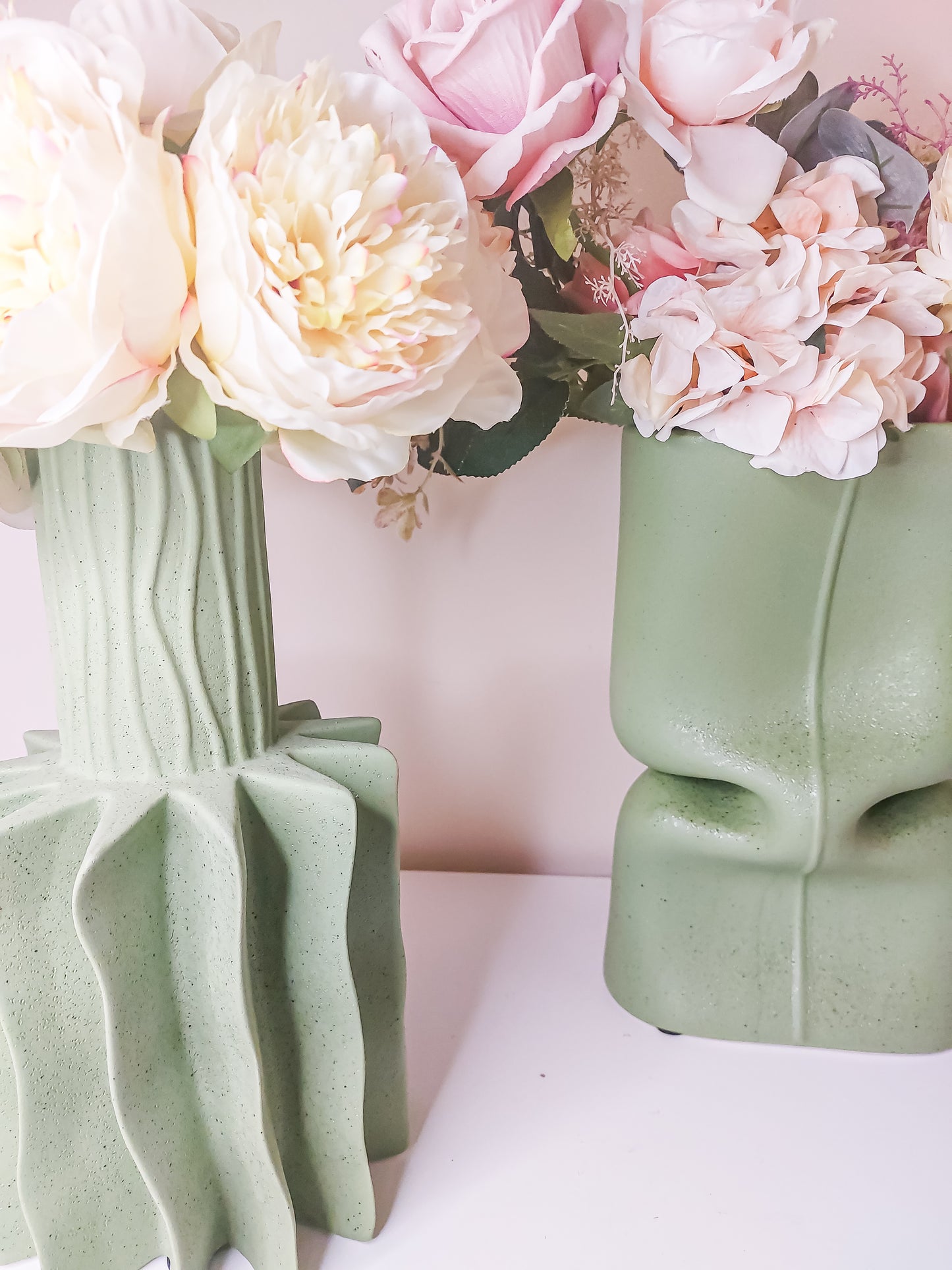 Juniper Green Ceramic Vase